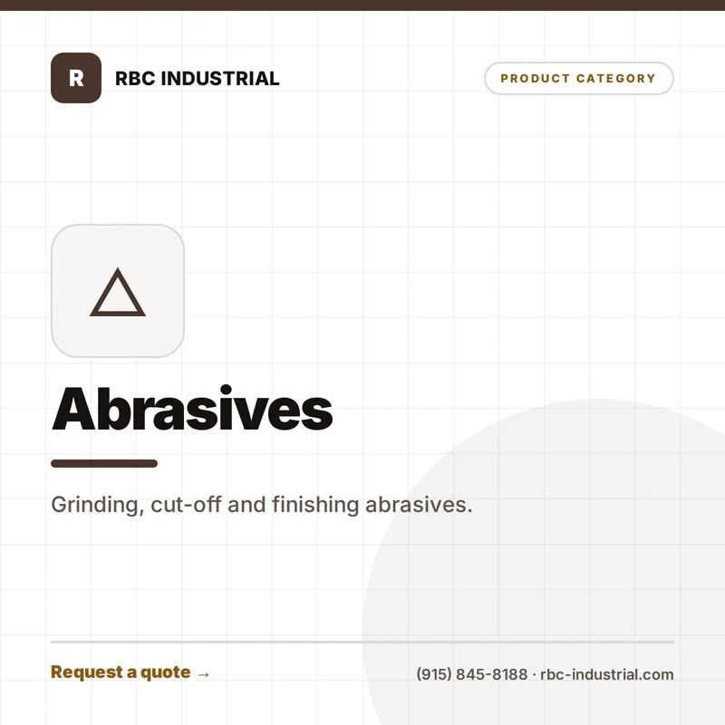 Abrasives