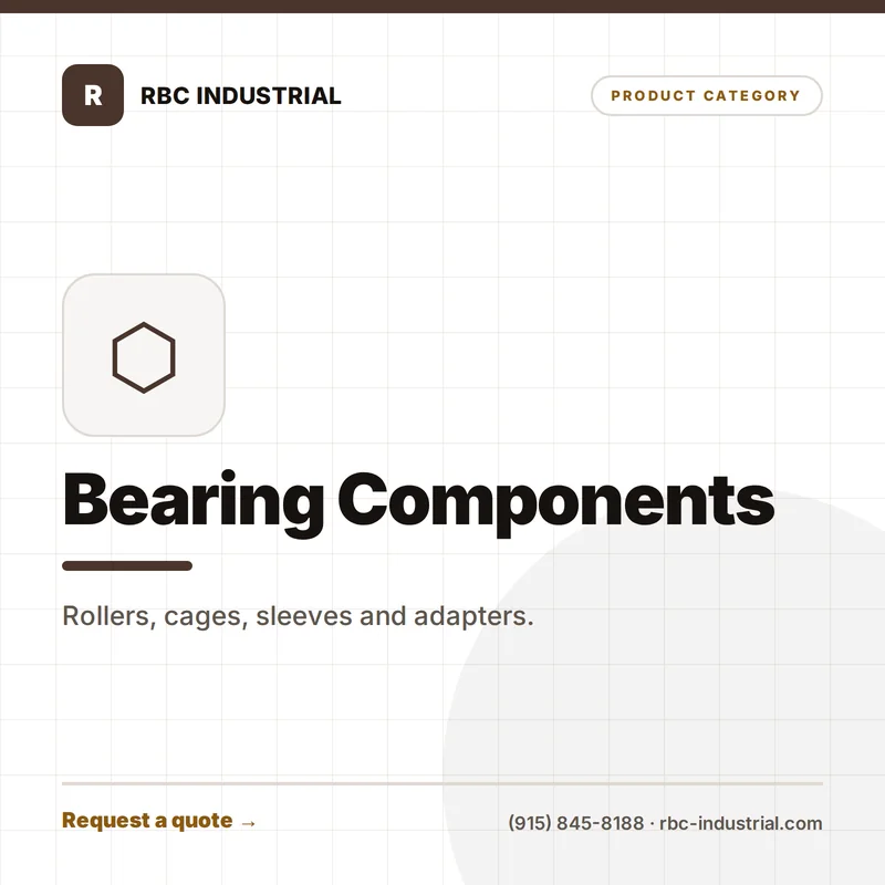 Bearing Components