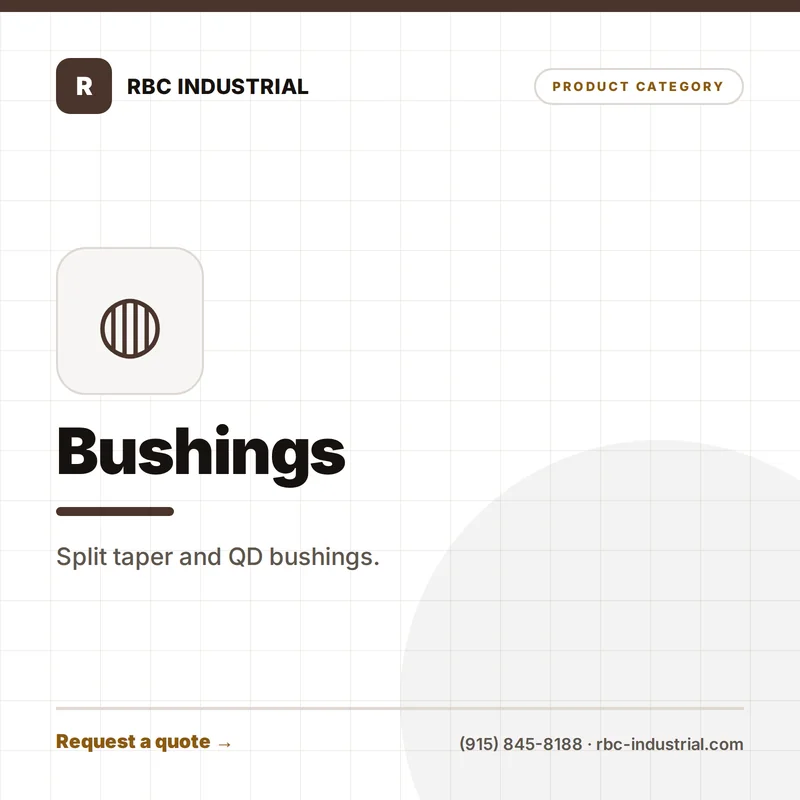 Bushings