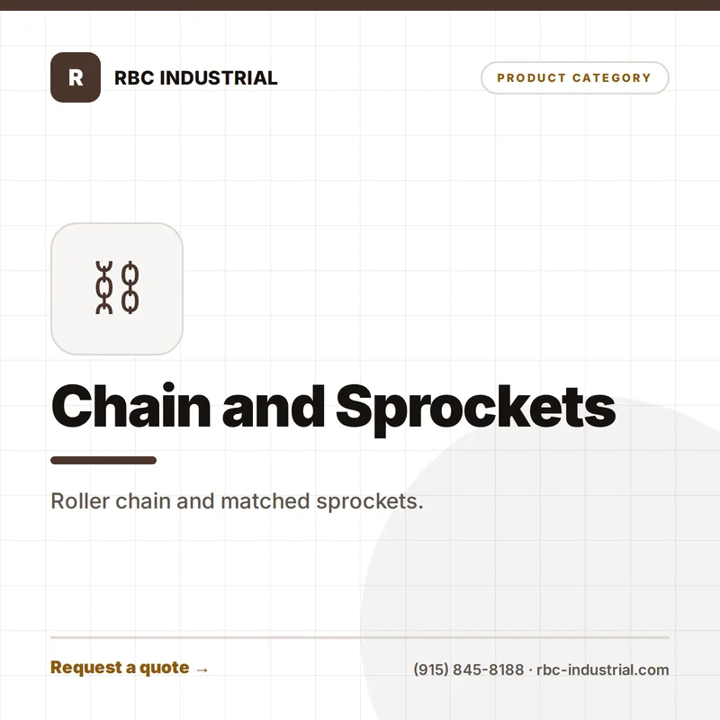 Chain and Sprockets