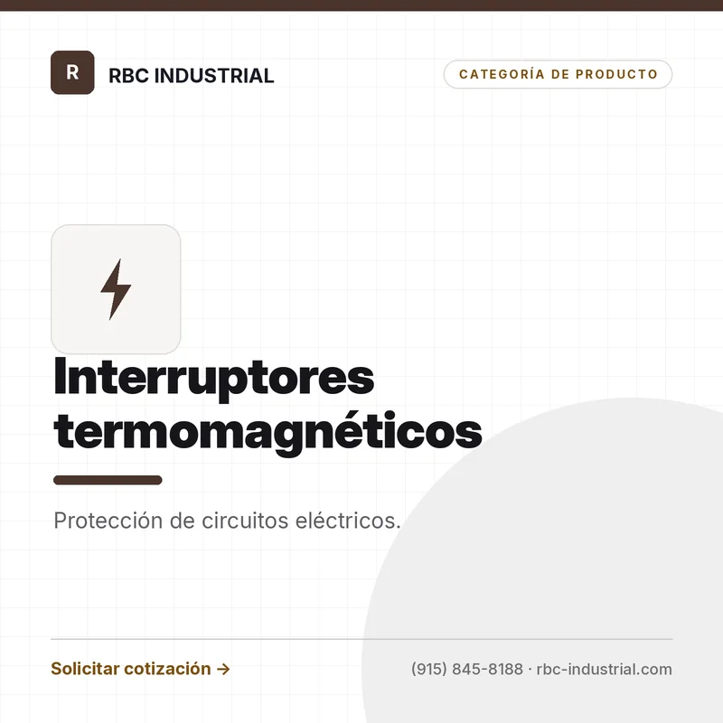 Interruptores automáticos