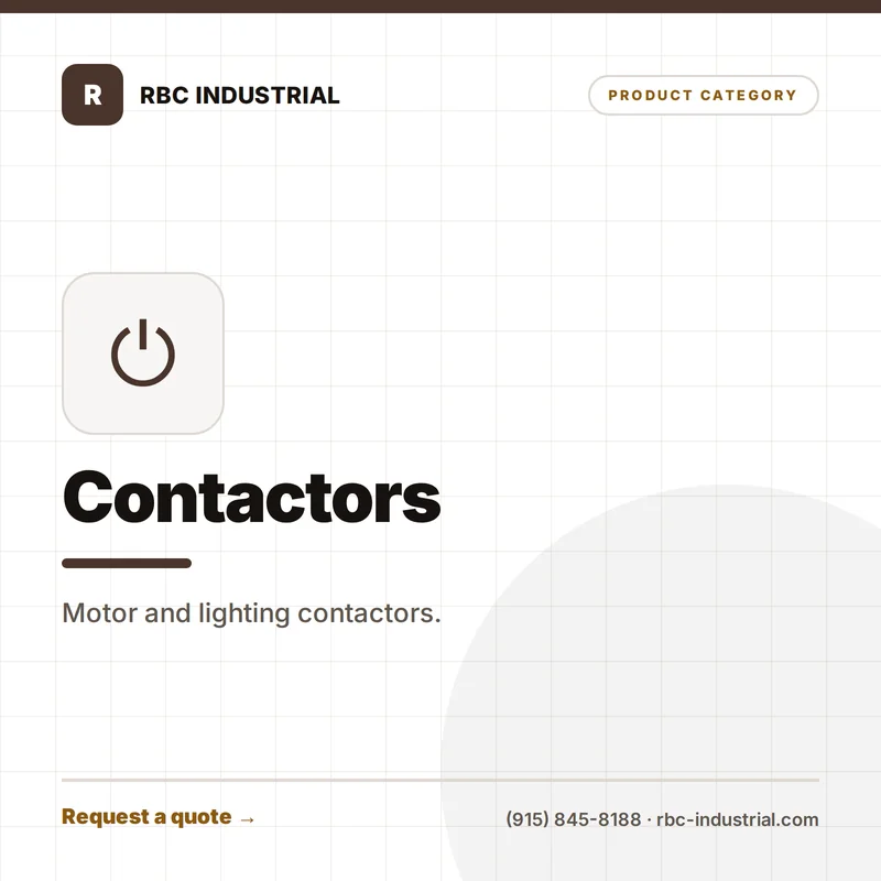 Contactors