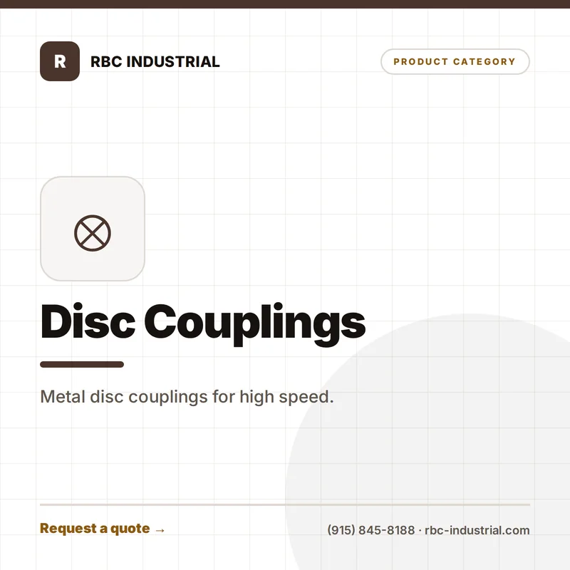 Disc Couplings