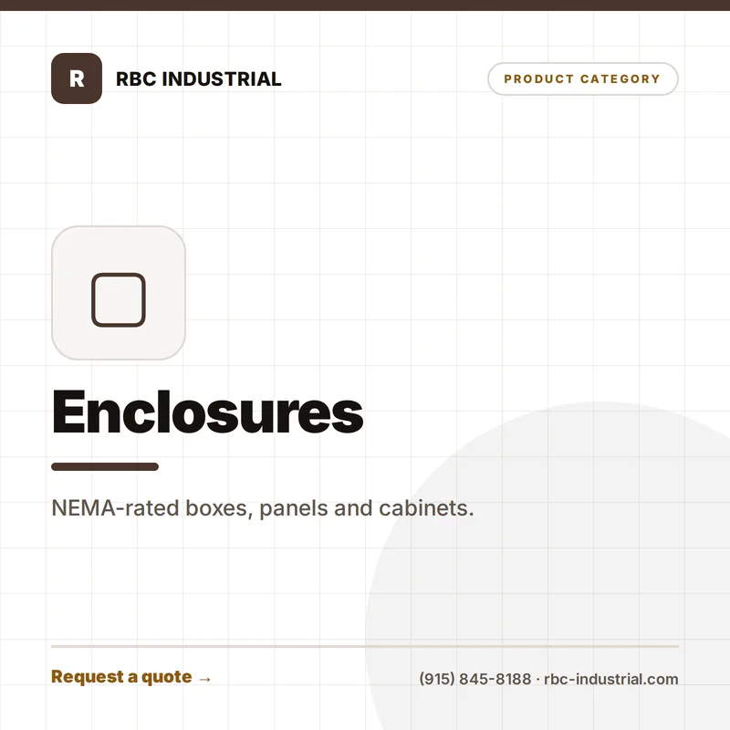 Enclosures