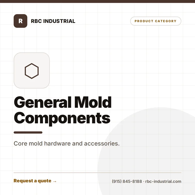 General Mold Components