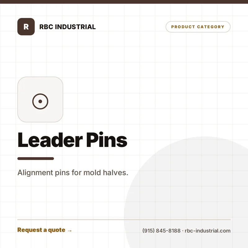 Leader Pins