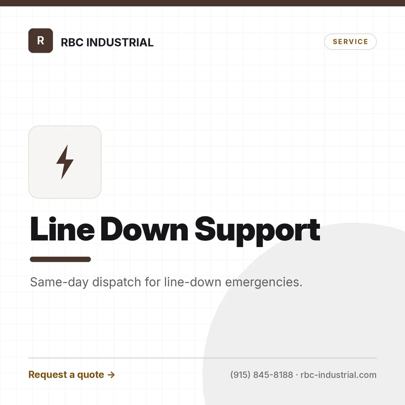Line Down Support
