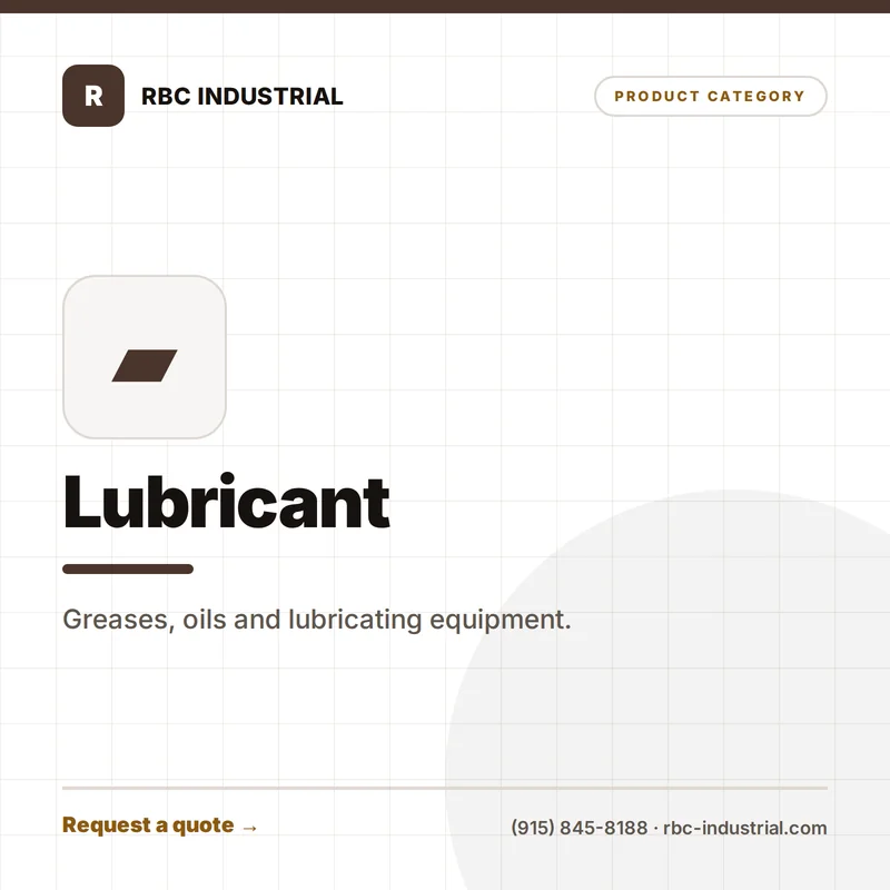 Lubricant