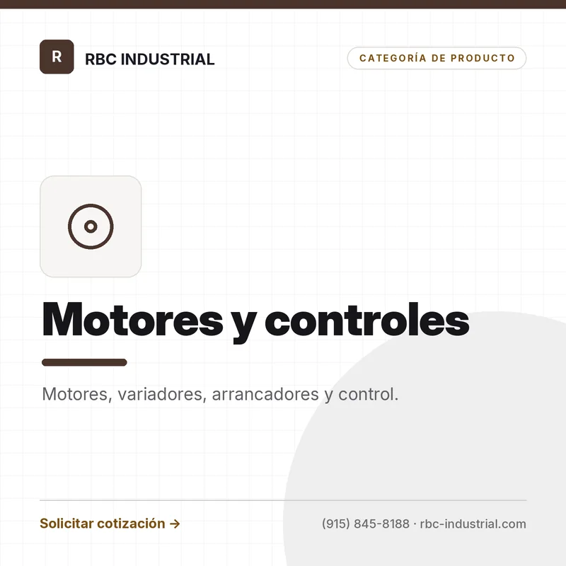 Motores y Controles