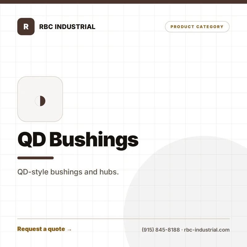 QD Bushings