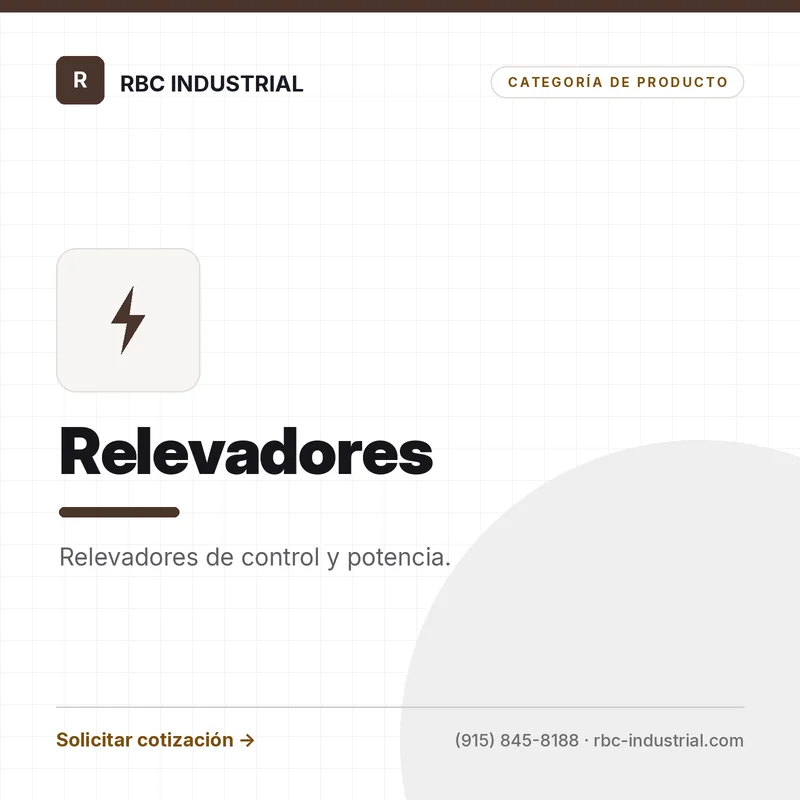 Relevadores