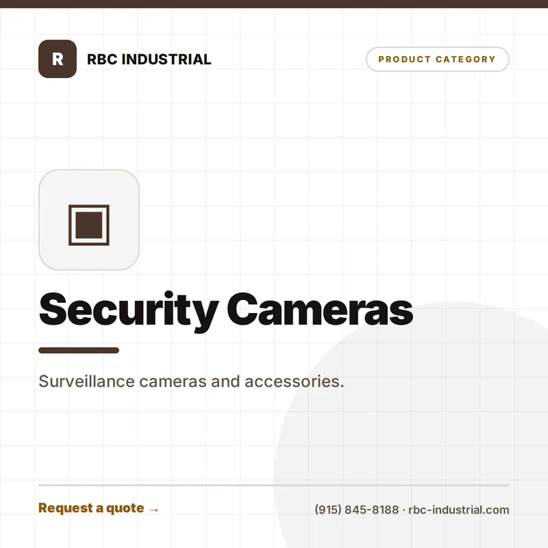 Security Cameras