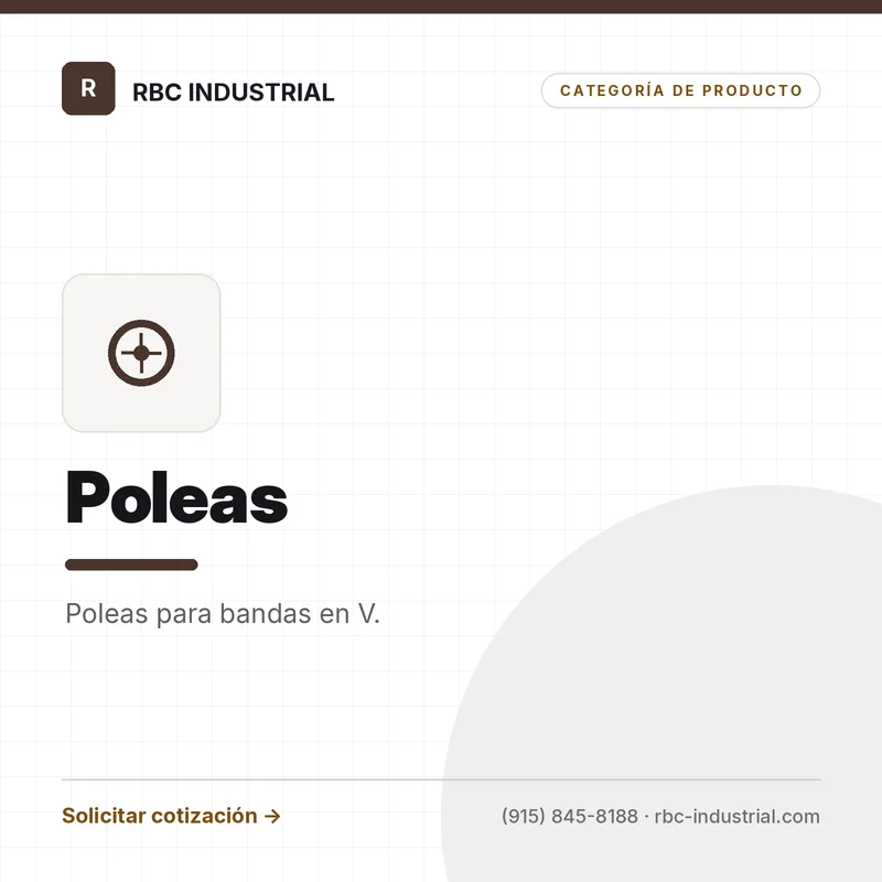Poleas