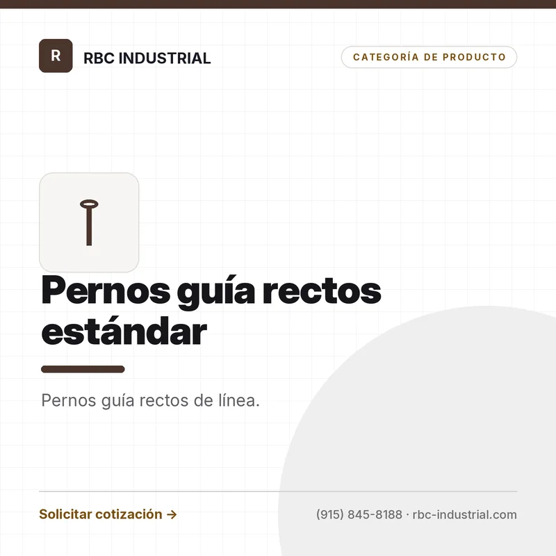Pines Guía Rectos - Estándar