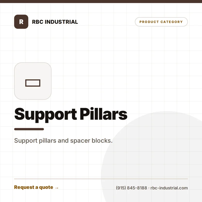 Support Pillars