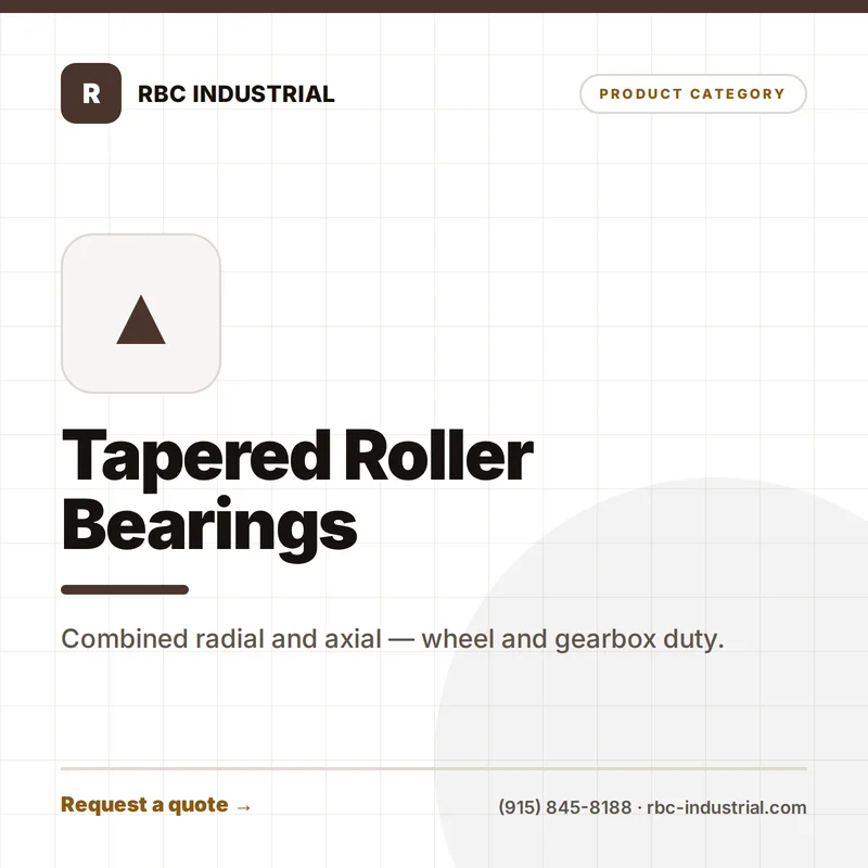 Tapered Roller Bearings
