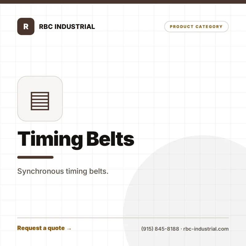 Timing Belts