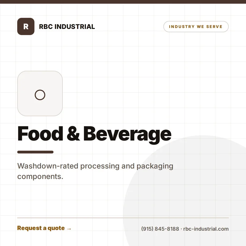 Food & Beverage