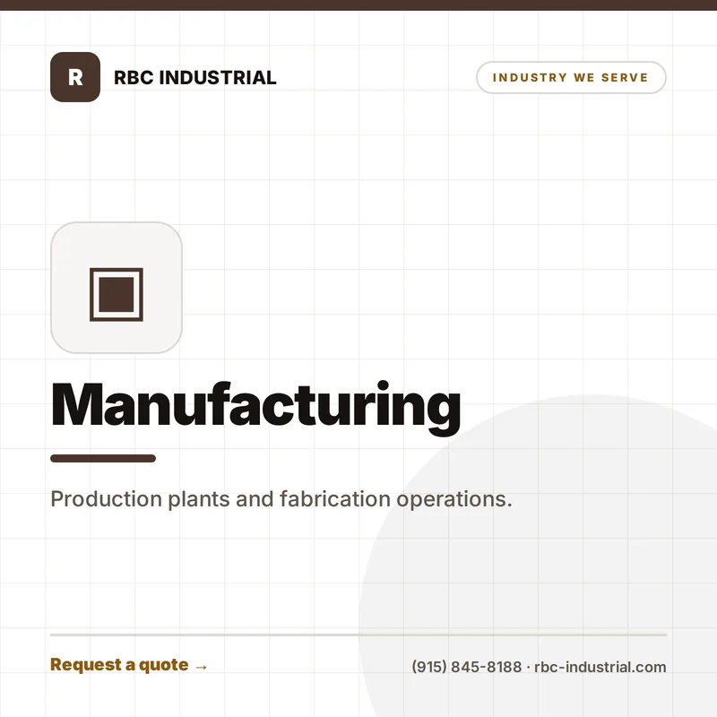 Manufacturing