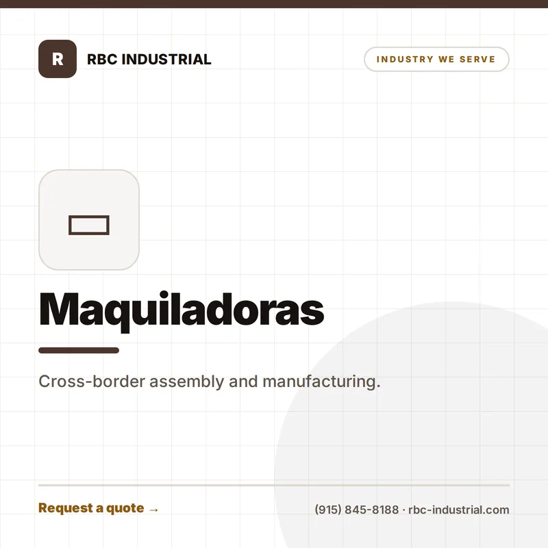 Maquiladoras