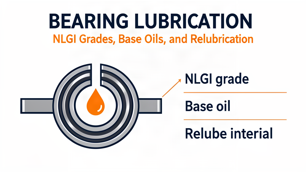 Bearing Lubrication: NLGI Grades, Base Oils, and Relubrication Intervals